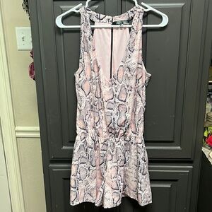 Blue blush romper 